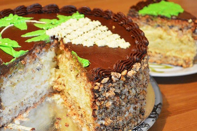 Торт «Киевский» - рецепт по советскому ГОСТу