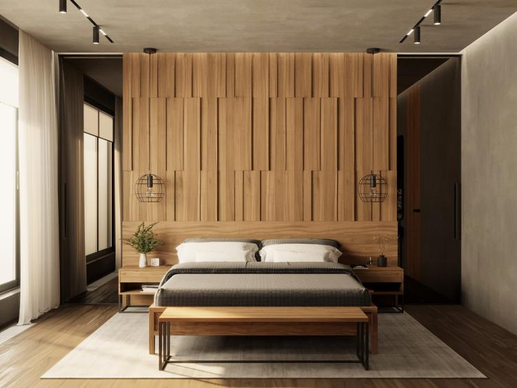 Спальня «Наедине с морем» - дизайн интерьера