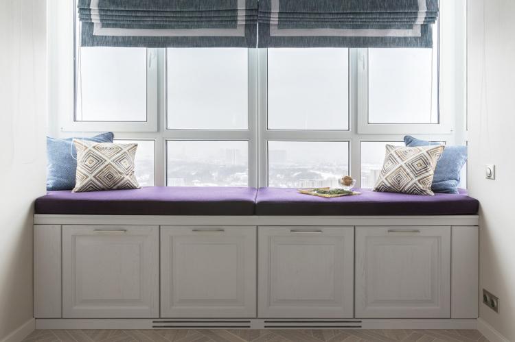 Спальня «В оттенках лаванды» - дизайн интерьера