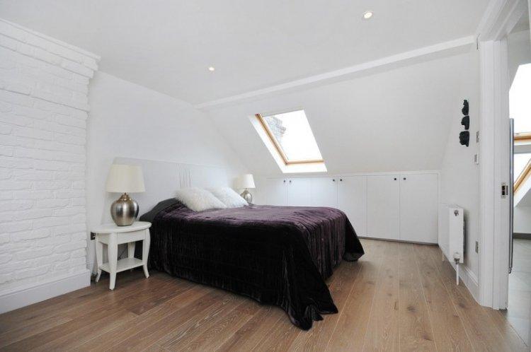 Светлая спальня в современном стиле - дизайн фото