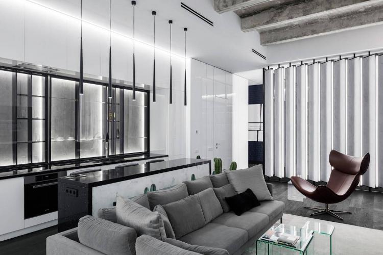 Освещение и декор - Стиль хай-тек в интерьере