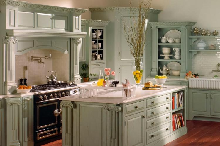 Прованс в интерьере кухни