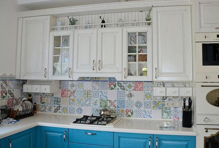 Прованс в интерьере кухни