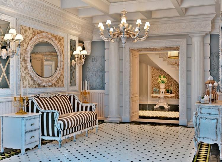 Прованс в интерьере прихожей