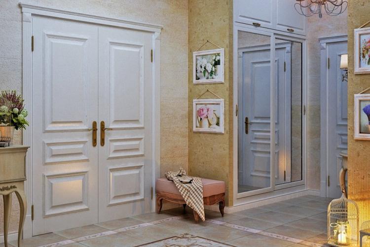 Прованс в интерьере прихожей