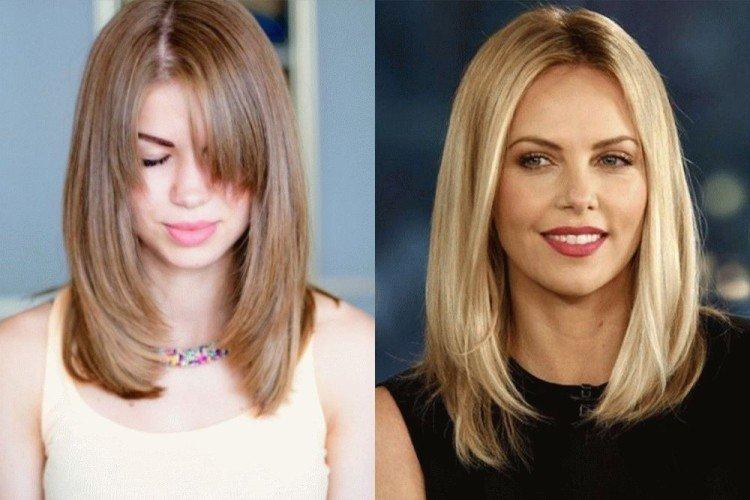 Стрижка ламинированный каскад на короткие волосы