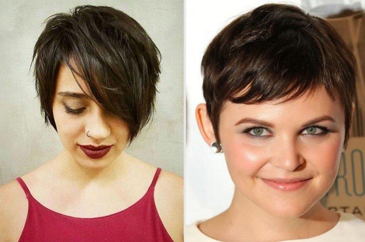 Объёмное пикси - Стрижки для полных женщин