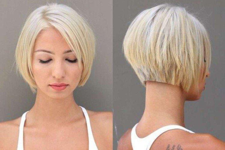Укороченное каре - Стрижки на короткие волосы придающие объем