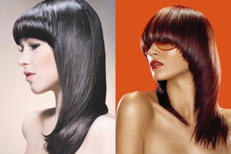 Сессон - Стрижки на средние волосы придающие объем