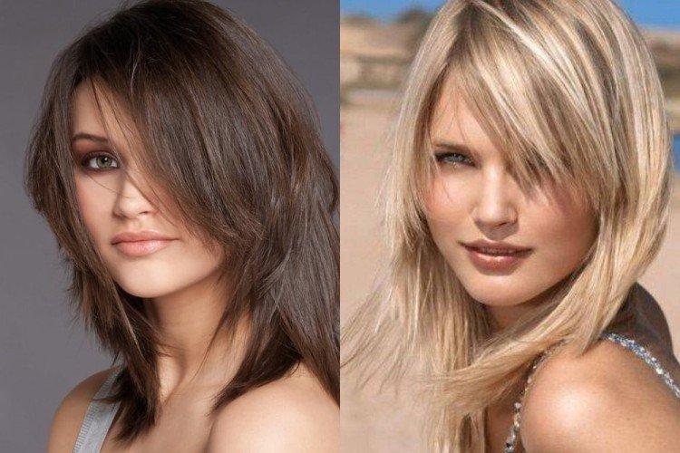 Аврора - Стрижки на средние волосы, придающие объем