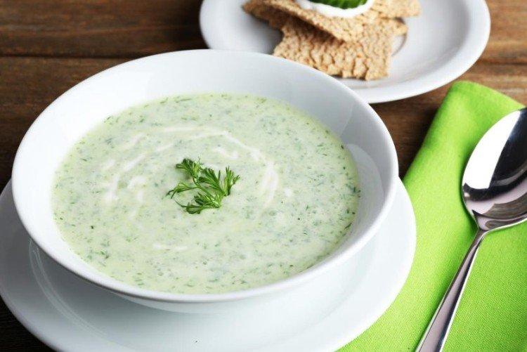 Огуречный суп - рецепты супов на каждый день