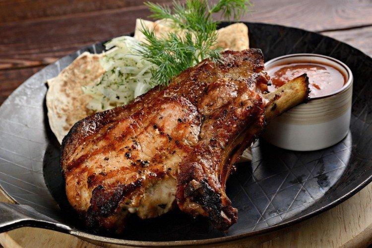 Свинина с горчичным соусом на сковороде - рецепты