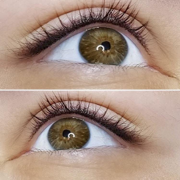 Татуаж глаз - фото до и после