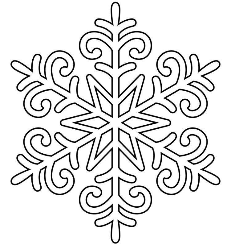 Как приклеить на окно - Трафареты снежинок на Новый год 2021