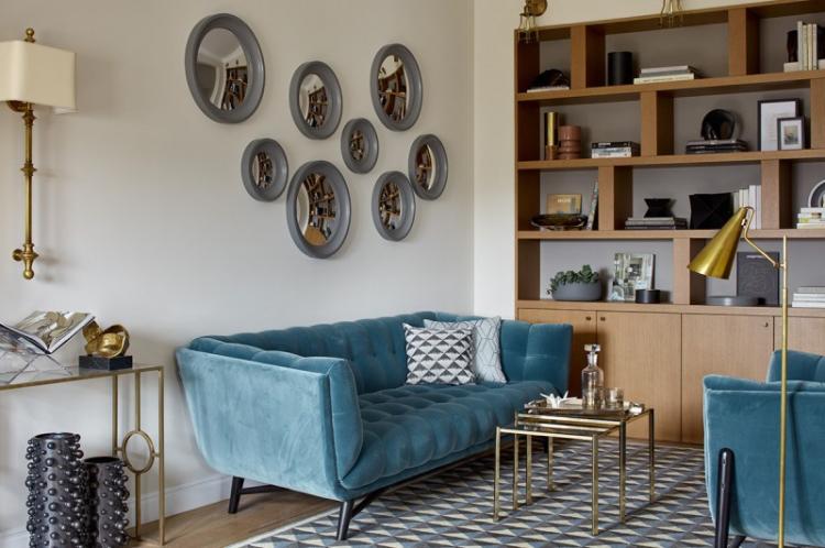 Трехкомнатная квартира в ЖК «Камелот», Хамовники - дизайн интерьера