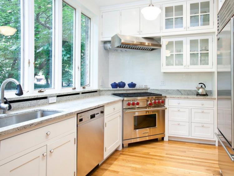 Угловая плита - Угловые кухни