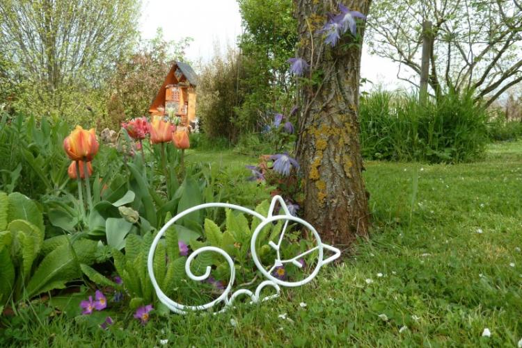 Проволока - Декоративные украшения для сада своими руками