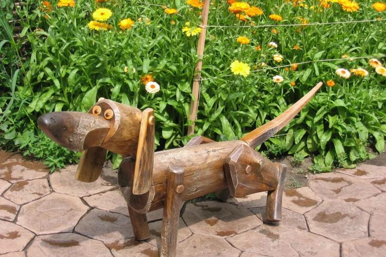 Украшения для сада своими руками - фото