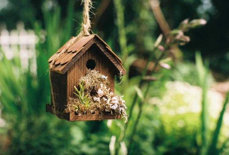 Украшения для сада своими руками - фото