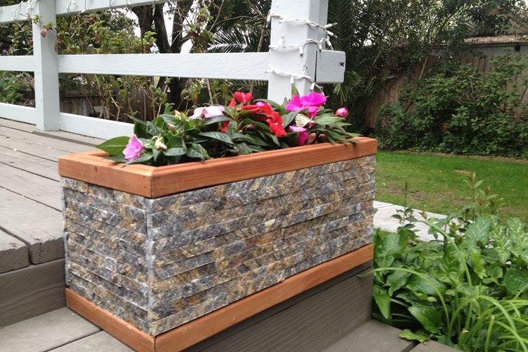 Уличные вазоны из камня - Как сделать вазоны для цветов своими руками