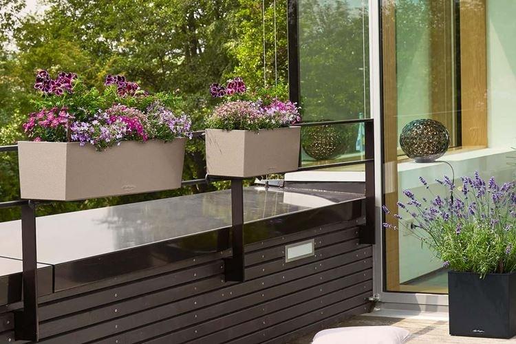 Уличные вазоны для цветов - фото