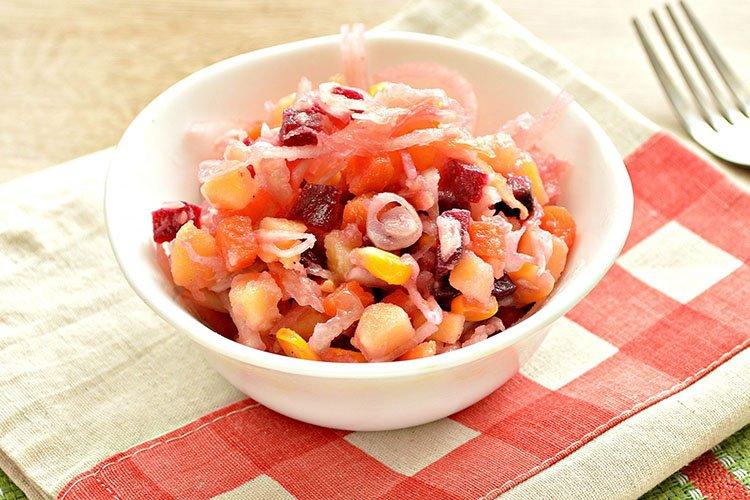 Винегрет диетический - рецепты