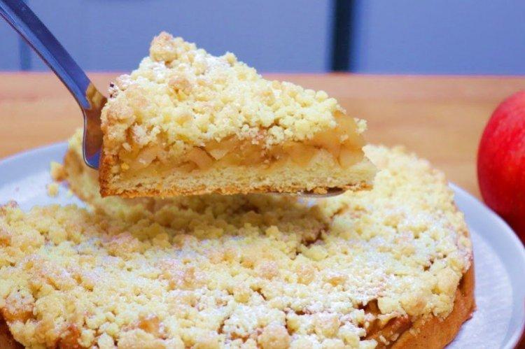 Пирог с яблоками «Идиллия» в духовке - рецепты