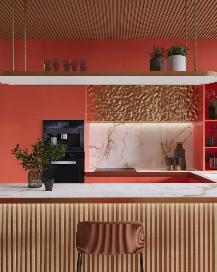 Яркая квартира для молодой семьи - дизайн интерьера