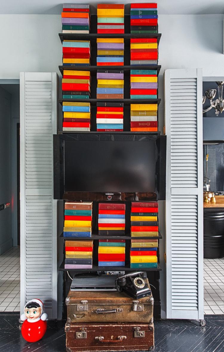 Яркий интерьер квартиры-студии, 28 кв.м.