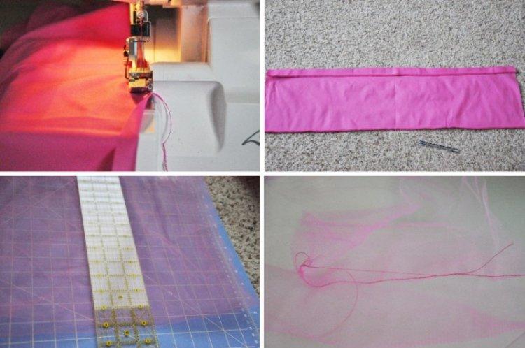 Юбка из фатина с оборками своими руками