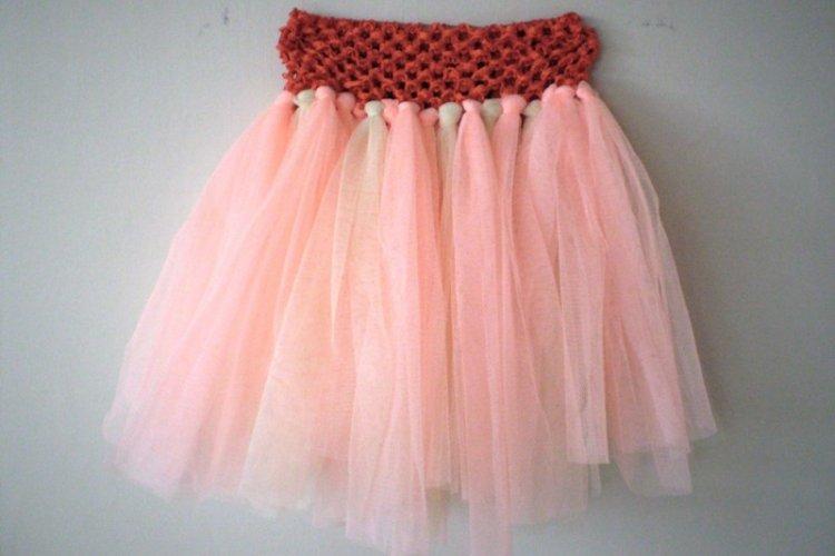 Бесшовная юбка на шахматной резинке своими руками