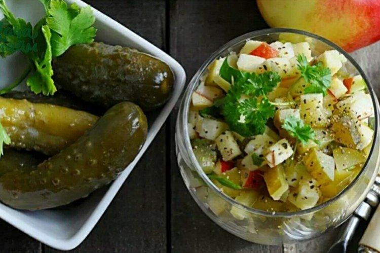 Закуска пикантная из яблок на праздничный стол - рецепты