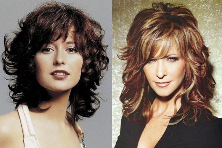 Рваный каскад с челкой - Модные женские стрижки 2020 на средние волосы