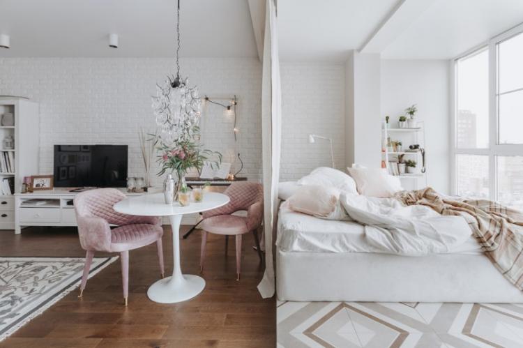 Зонирование комнат в квартире – фото