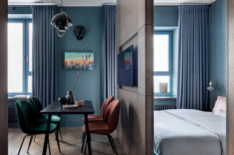 Зонирование однокомнатной квартиры - фото, идеи и способы